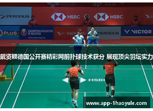 戴资颖德国公开赛精彩网前扑球技术获分 展现顶尖羽坛实力
