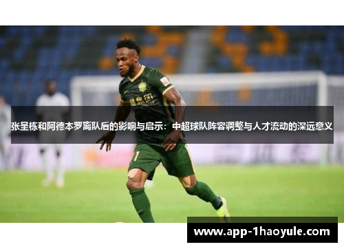 张呈栋和阿德本罗离队后的影响与启示：中超球队阵容调整与人才流动的深远意义